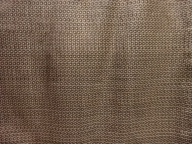 JAPANESE KIMONO / ANTIQUE MENS KIMONO / SILK / DORO OSHIMA TSUMUGI